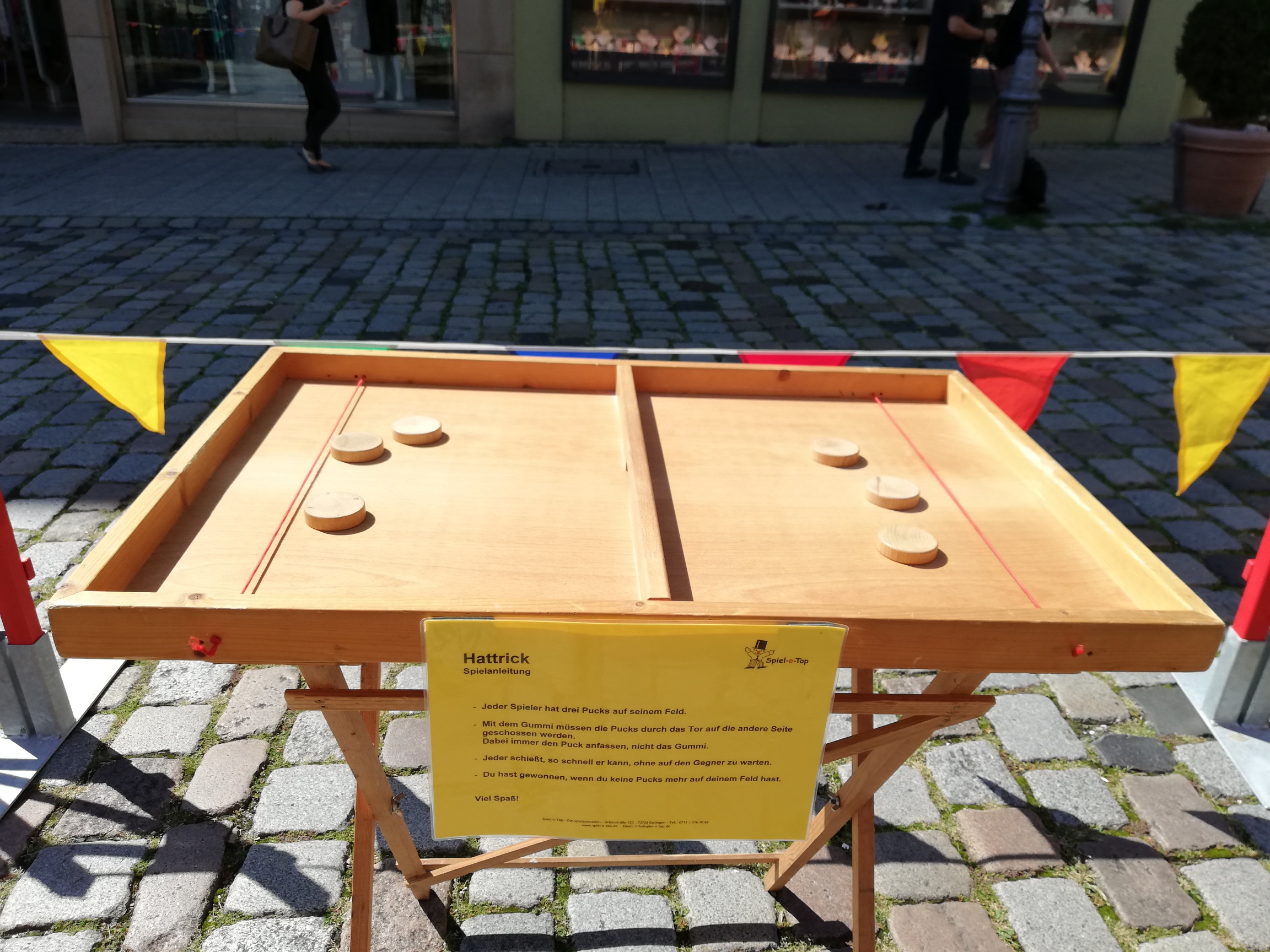 Das Spiel Hattrick in Esslingen am Postmichel